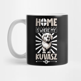 Home is with my Kuvasz Mug